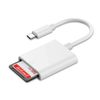 Plastic USB Type C to USBOTG Adapter SD Card Reader Adapter for Tablet