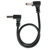 System-S USB 2.0 Kabel 30 cm Typ A Stecker zu Stecker Winkel in Schwarz