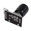 Diann 6pcs KY-040 Rotary Encoder Module 360 Degree Rotary Encoder Module with Knob Cap Breadboard Jumper Wires Ribbon Cables Kit