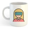 grabmybits Geek Mug - Girl Virtual Reality Glasses