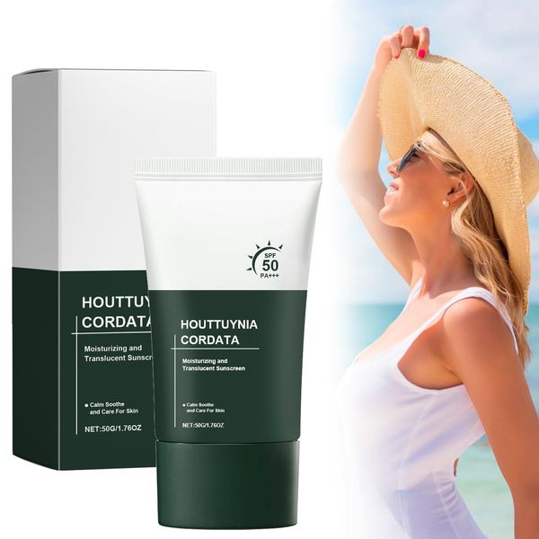 Sonnenmilch LSF 50++, Sunscreen Lotion, Ultra-Hydrating Sun Cream, Antioxidatives Super UV-Sonnenschutz-Fluid, Leichte und nicht fettende Sonnencreme, Hautpflege Für Den Täglichen Schutz