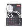 Tatay Vanity 1 Complete Shower Kit, ABS/Stainless Steel/Laton Brass, Silver, One Size
