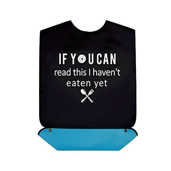 QXCFTW Adult Bib, Adult Bibs for Men, Adult Bibs for Women, Bibs for Adults, Adult Bibs for Elderly Washable,Adult Bibs for Men Funny, Clothing Protectors, for Adults Senior Women and Men