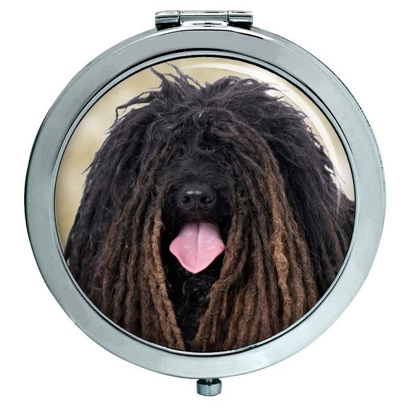 Hungarian Puli Compact Mirror