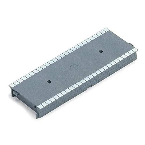 Hornby R460 OO Gauge Straight Platform, Model Train Accessories for Adding Scenery, Dioramas, Woodland, Buildings and More to 00 Gauge Model Railway - 1:76 Scale