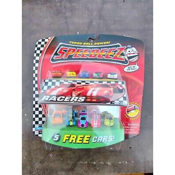 Playmates Speedeez WORLD RACERS #1 Micro Racing Car Tow Set Cult street D6