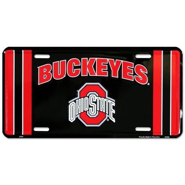 Ohio State Buckeyes License Plate Frame NCAA