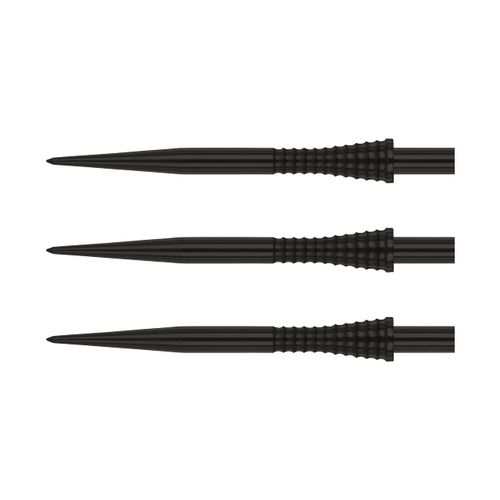 RED DRAGON Raptor GT Black Gripped Specialist Dart Points - 1 Set Per Pack