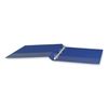 Slant D-Ring View Binder, 3 Rings, 1" Capacity, 11 x 8.5, Navy Blue