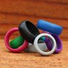 SayitBands.com Mens Blue Silicone Ring Size 12