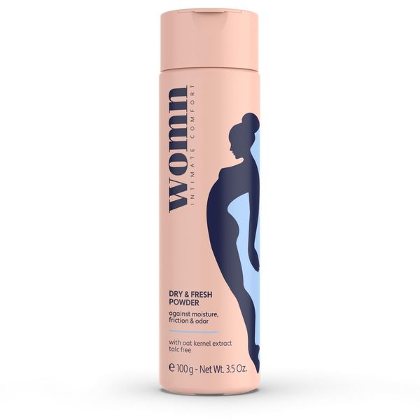 Intimate Comfort Dry & Fresh Powder – Talc-Free Body Powder Against Moisture,...