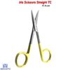 Surgical Premium Iris Scissors Straight TC Dental Veterinary Tissue Instruments 