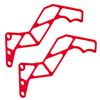 UTV INC Can Am Maverick X3 Red 2 Piece Door Handle Kit