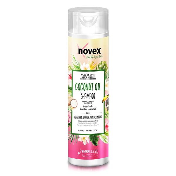 NOVEX Coconut Oil - Besleyici ve Kırılmaya Karşı Onarıcı Şampuan 300ml (876120003784)