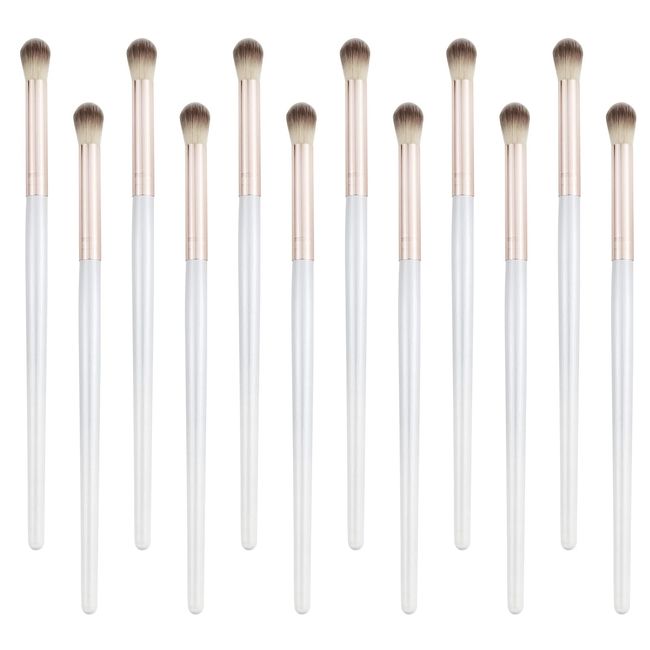 DonLeeving 12 PCS Eyelash Cleaning Brush for Lash Extension, Wash Extension Lash Shampoo Brushes, Fluffy Cleaning Bath Makeup Eyelash Eyeshadow Brush Set