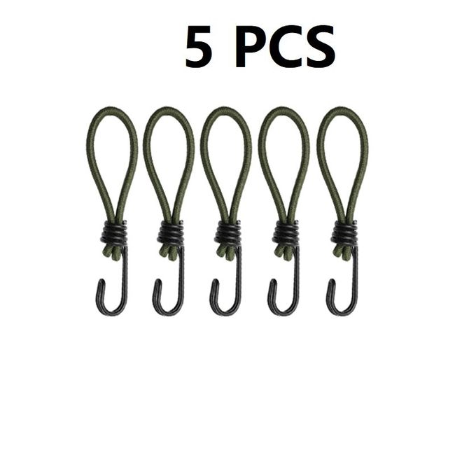 6pcs Bungee Cords With Hooks, Elastic Bungee Rope With, 40% OFF