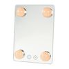 Yamamura LED Tabletop Mirror, White, Medium