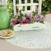 Heritage Lace Blossom Doily, 20", White