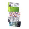 Flents Wipe N Clear Biodegradable Lens Wipes Assorted Box Patterns 25 Count (Pack of 1)