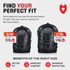 NoCry Professional Gel Knee Pads for Work with Soft Foam and Gel Cushion — Heavy Duty Cap, Reinforced Adjustable Straps, Military-Grade Rivets and Built-in Hang Loops — Perfect for Construction