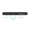 PNY 9 in 1 Mini Portable USB-C Power Hub, Black