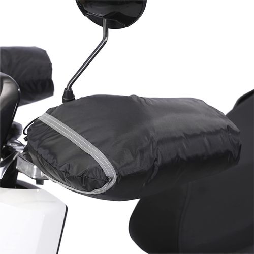 1 Pair Universal Motorcycle Handlebar Muffs Winter Compatible Snowmobile Hand Muffs Scooter Handlebar Thermal Gloves Protective Windproof Riding Gloves Thicken Handlebar Gauntlets
