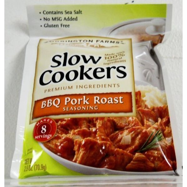 Slow Cooker Bbq Pork Roast Mix-3 Packages-2 Ounce by Orrington Farms