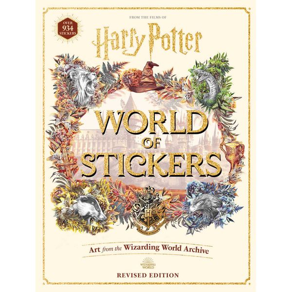 Harry Potter World of Stickers (Collectible Art Stickers)