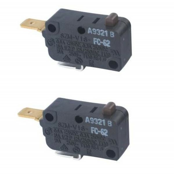 W10269458 Microwave Oven Door Switch Replacement Part for WHIRLPOOL - 2 Pack