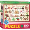Sweet Christmas Puzzle, 100-Piece