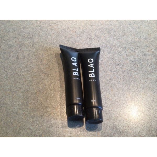 Blaq Black Charcoal Mask 15ml~Lot of 2