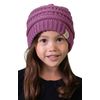 Kids Beanie (NO POM) - Lavender