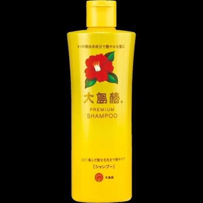 Oshima Tsubaki Premium Shampoo 10.1 fl oz (300 ml) x 2 Set