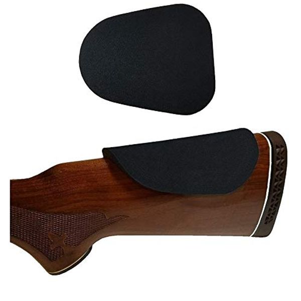 Cheek Pad for Rifle and Shotgun Stocks Leather Black Cheek Riser Comb Riser (1/16 inch)