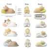 Stone Diffuser Sleeping Animals [ Designed in Japan] Non Electric Passive Diffuser for Essential Oil and Aromatherapy (Ceramic/Clay) (Sleeping Otter)