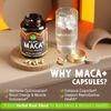Organic Maca Root Capsules 4-in-1 (120 ct) with Black Pepper