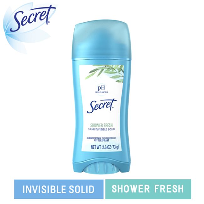 <br> Secret Shower Fresh<br> 73g invisible solid non-whitening type<br> Secret Invisible Solid Shower Fresh<br> Refreshing soap scent Antiperspirant scent Armpit Armpit gait Perspirex