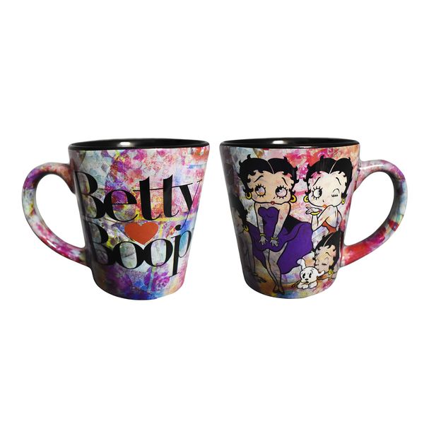 Betty Boop Mug - Colorful Collage