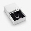 PANDORA Sparkling Bow Necklace- No Box
