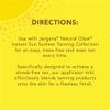 Jergens Natural Glow Body Applicator Mitt, Flawless, Streak-free Tanning Blender Glove, Reusable Tanning Mitt Protects Hands, Deep