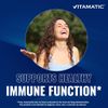 Vitamatic Lactoferrin 500mg (Apolactoferrin), 60 Vegetable Capsules - Promotes Healthy Immune Function*