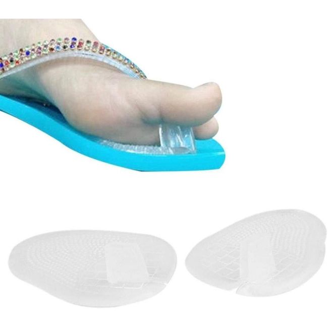 Pedimend Silicone Gel Forefoot Support Massage Pads Insoles (1PAIR) – Ball of Foot Cushion – Prevent Slipping Injury - Shock Absorber Pads - Prevent Foot Burning/Cuticle/Corns/Callus – Foot Care