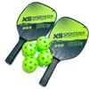 KOCAN Pickleball Racket Set - 2 Rackets and 4 Balls