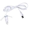 Electric Lamp Cord Bulb Replacement C7 E12 Socket Salt Lamp Cord Cable Dimmer.