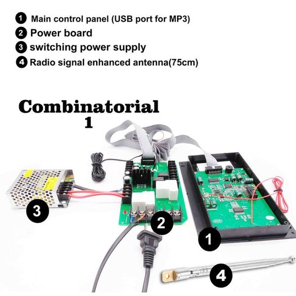 110-240VAC 30A Multifunction Infrared Sauna Personal Thermostatic Heater Part Range 18 110 C/18-65 C Optional, [01] Combination 1, [01] 95-240V 18-110C