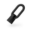 CIO Cable Holder with Carabiner for USB Cable Connector Cover (Black, USB Type-C)