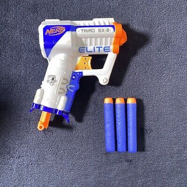 NERF Elite Triad EX-3 Nerf Gun