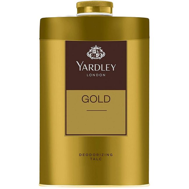 Yardley London Gold Deodorizing Talc Talcum Powder Men 100gm