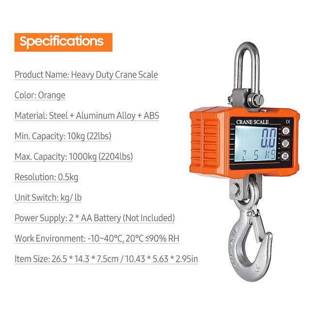 Digital Hanging Scale | HME Products