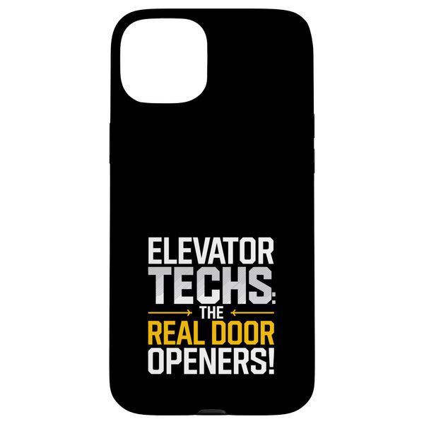 Elevator Maintenance Technician Lift Mechanic Case for iPhone 15 Plus
